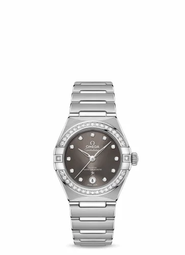 Omega Constellation Manhattan 29 Co-Axial Master Chronometer Stainless Steel / Grey Diamond / Diamond 131.15.29.20.56.001 (13115292056001)